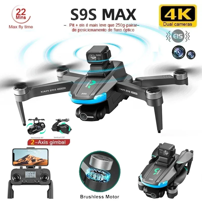 Drone Video Production - NEW S9S MAX MINI Drone 4K